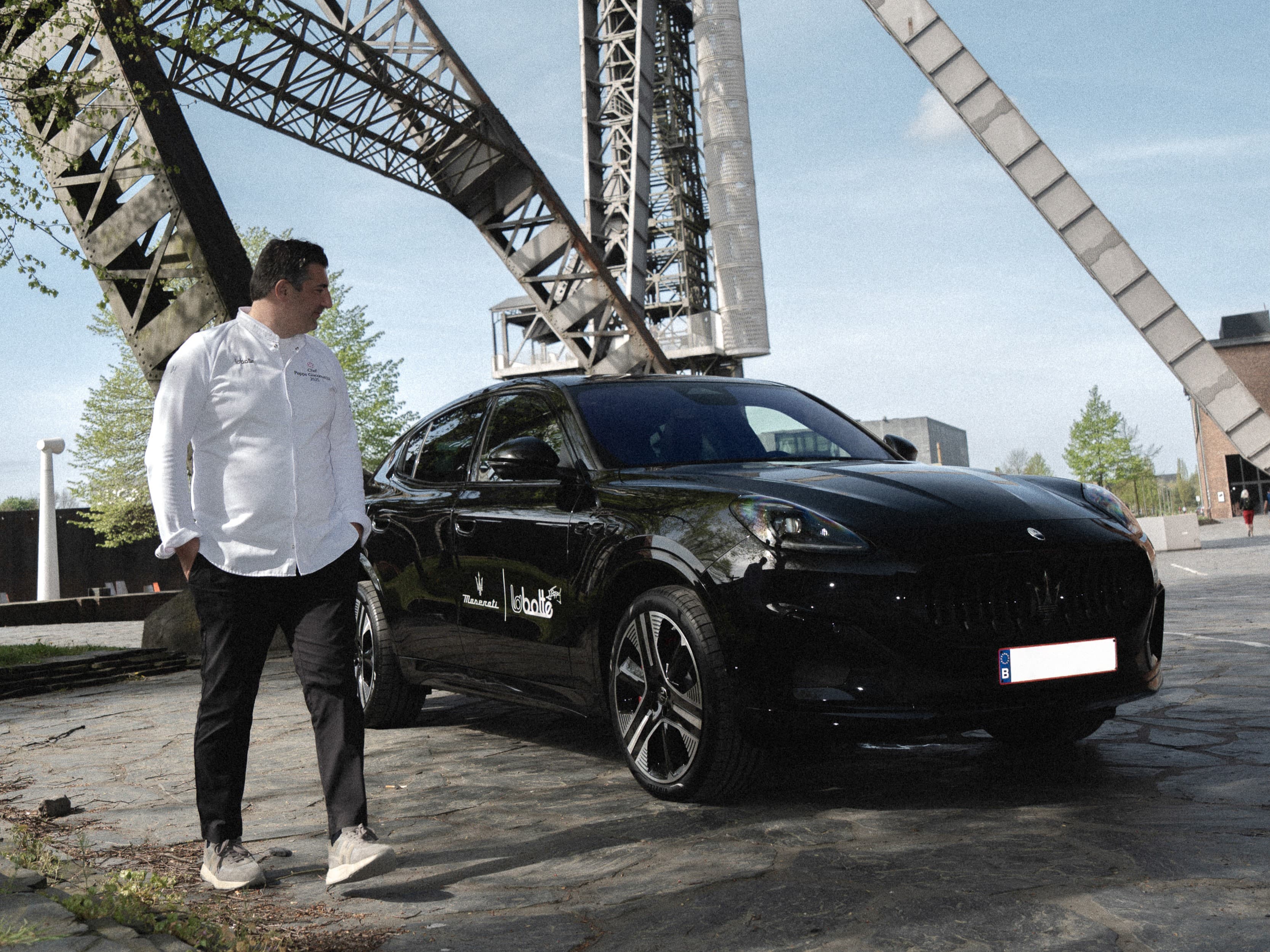 Maserati in België start een exclusieve samenwerking met topchef Peppe Giacomazza